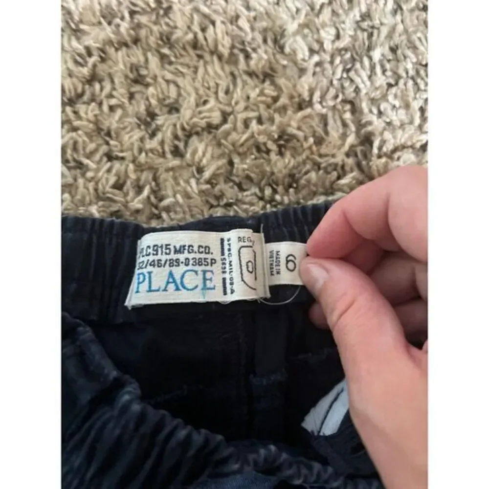The‎ children's place boys navy blue cargo shorts size 6